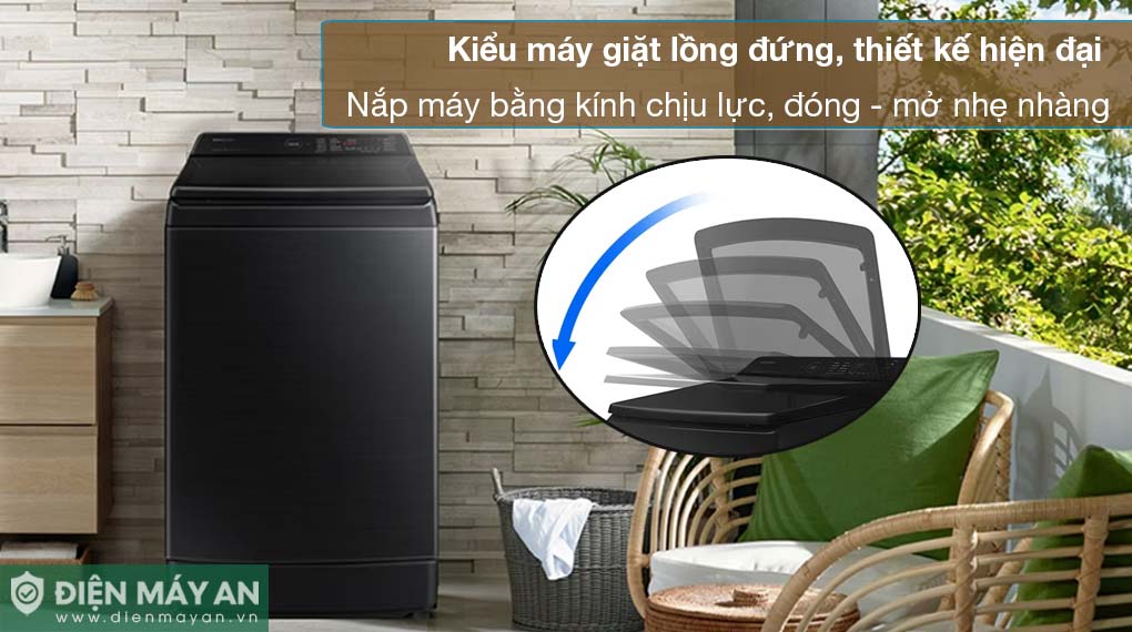 Máy Giặt Samsung Inverter 14 Kg WA14CG5745BVSV